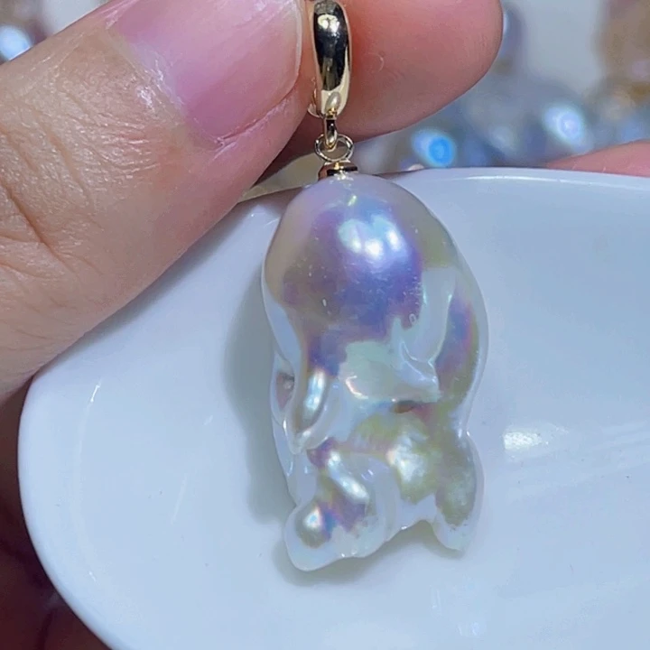 未镶嵌颈饰淡水珍珠