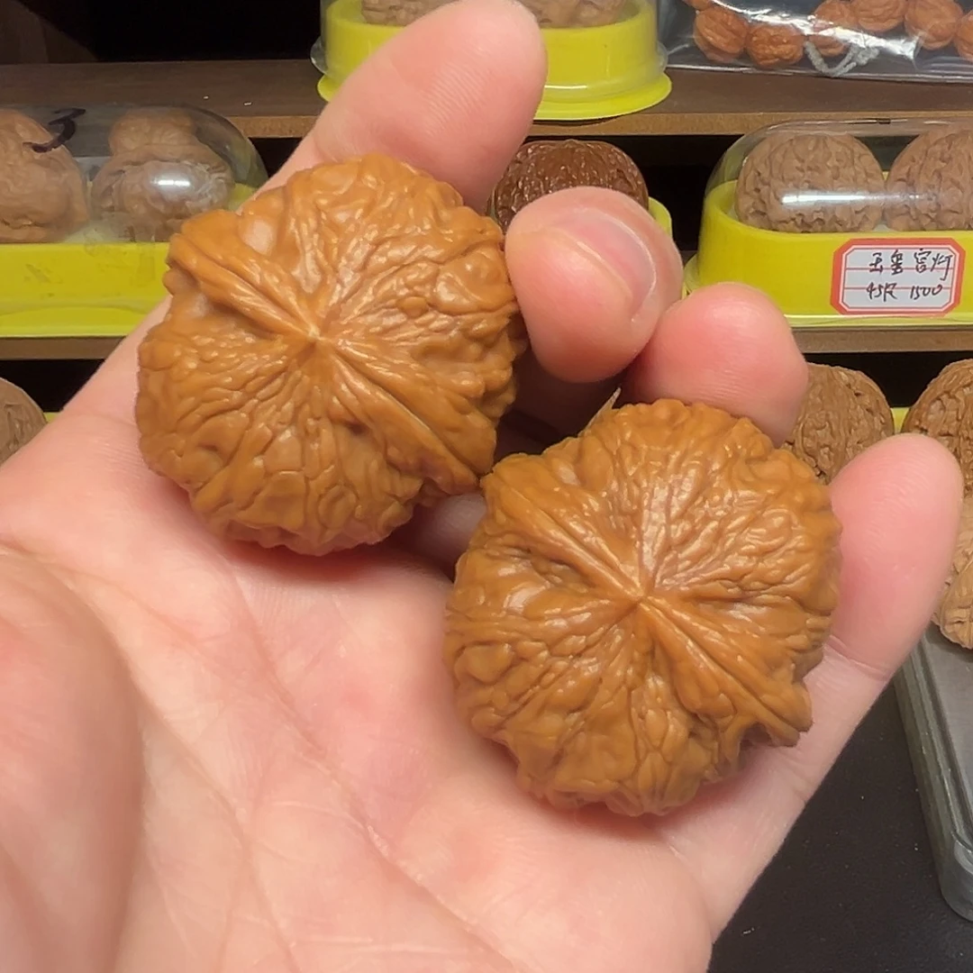 吊坠文玩核桃玉枕元宝38