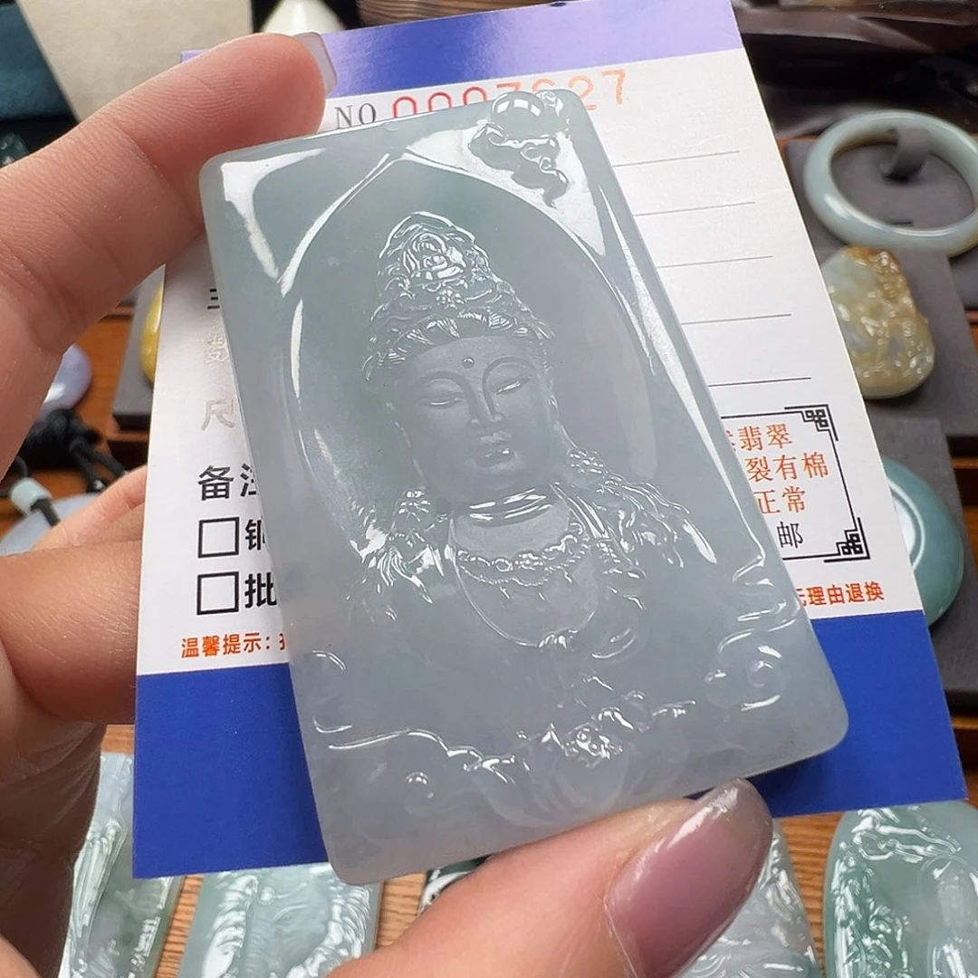 翡翠颈饰未镶嵌缅甸翡翠