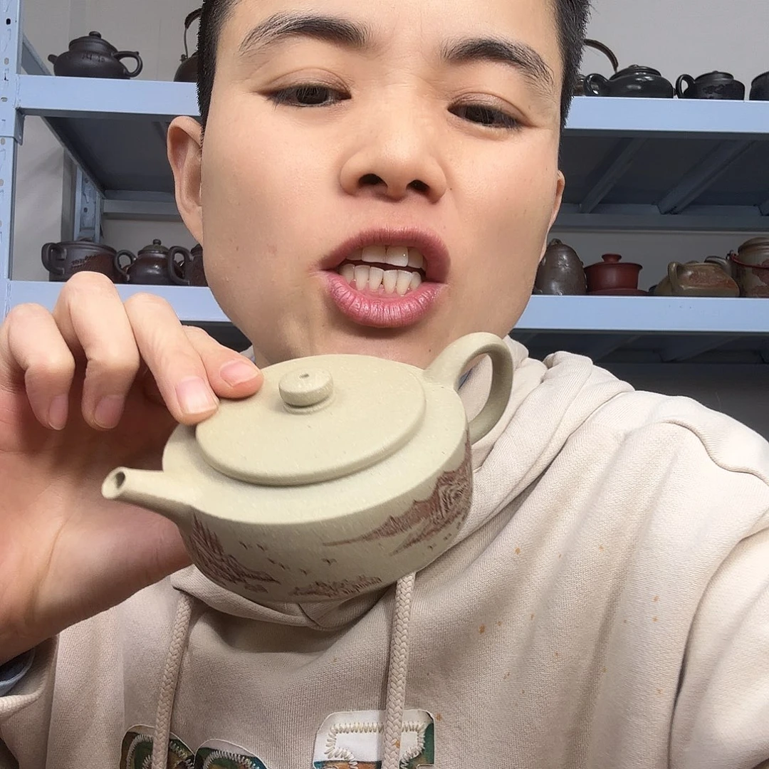 紫砂茶壶民间手艺人全手工制作