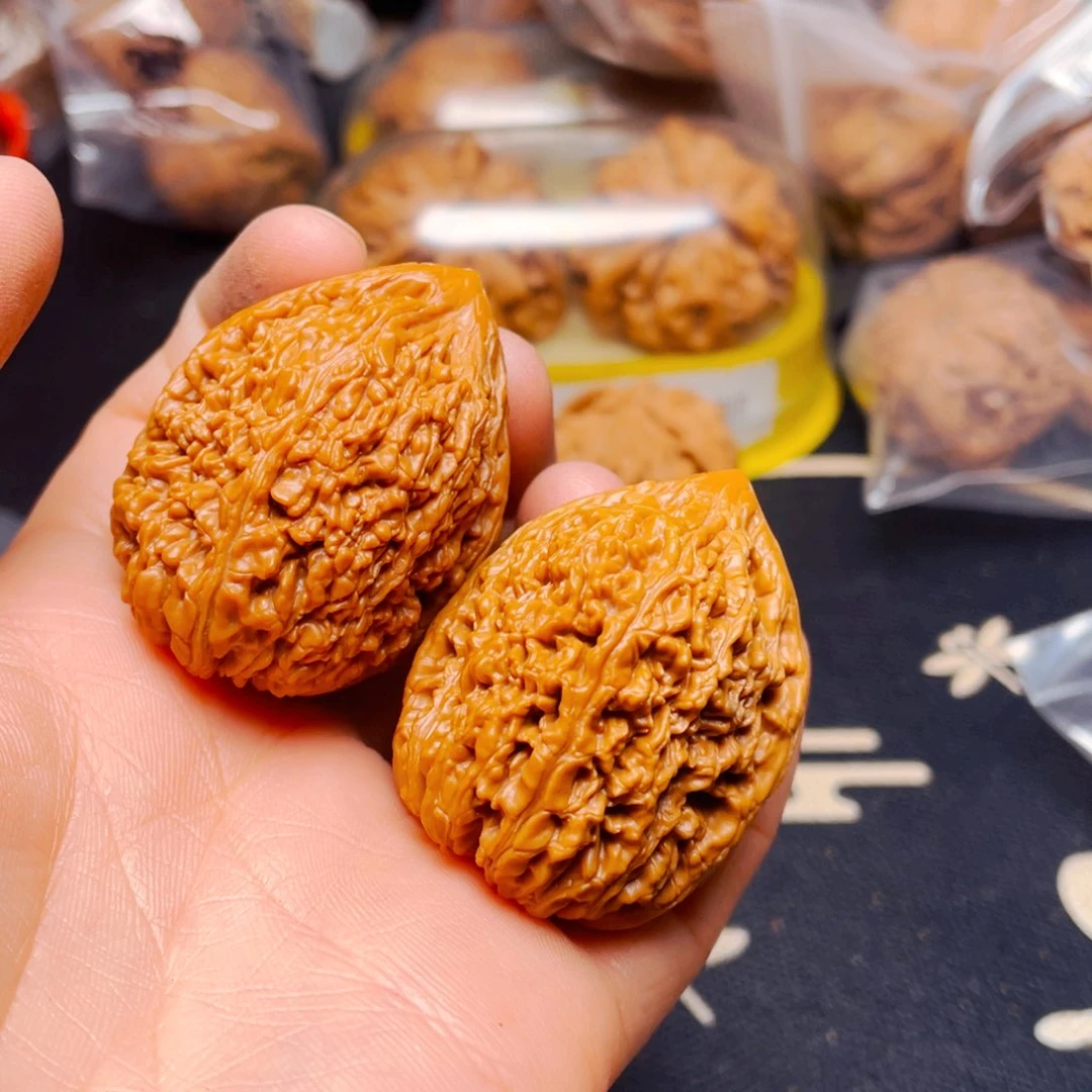 吊坠文玩核桃蒜头yi dui