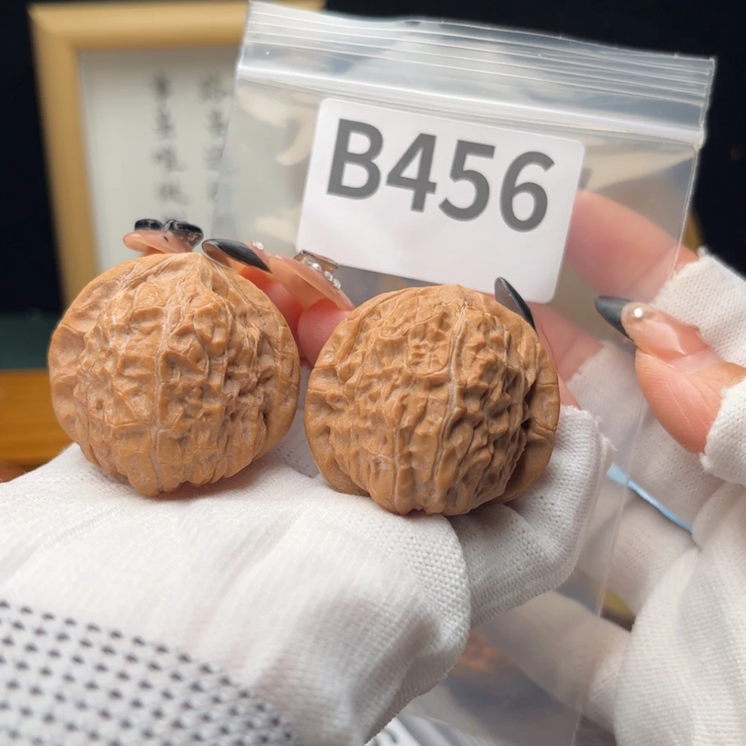 把件文玩核桃40南瓜墩b456