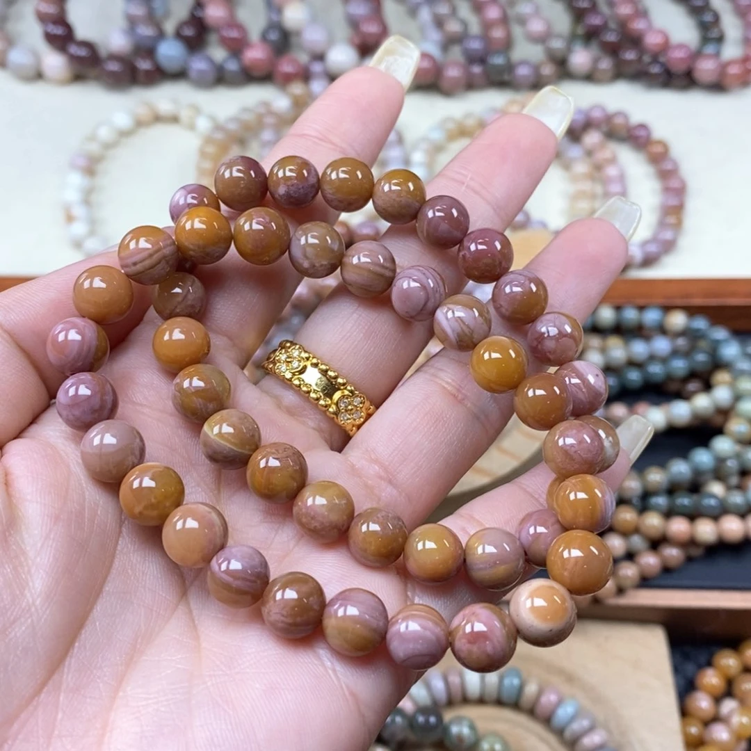 石英质玉手链未镶嵌帽**姐