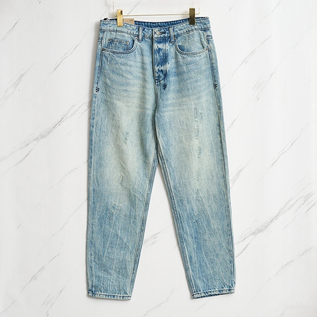 全新未使用/Ksubi男士锥形水洗牛仔裤/KUBP00036