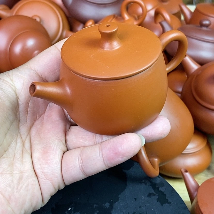 【闪购商品】茶壶朱泥100c c