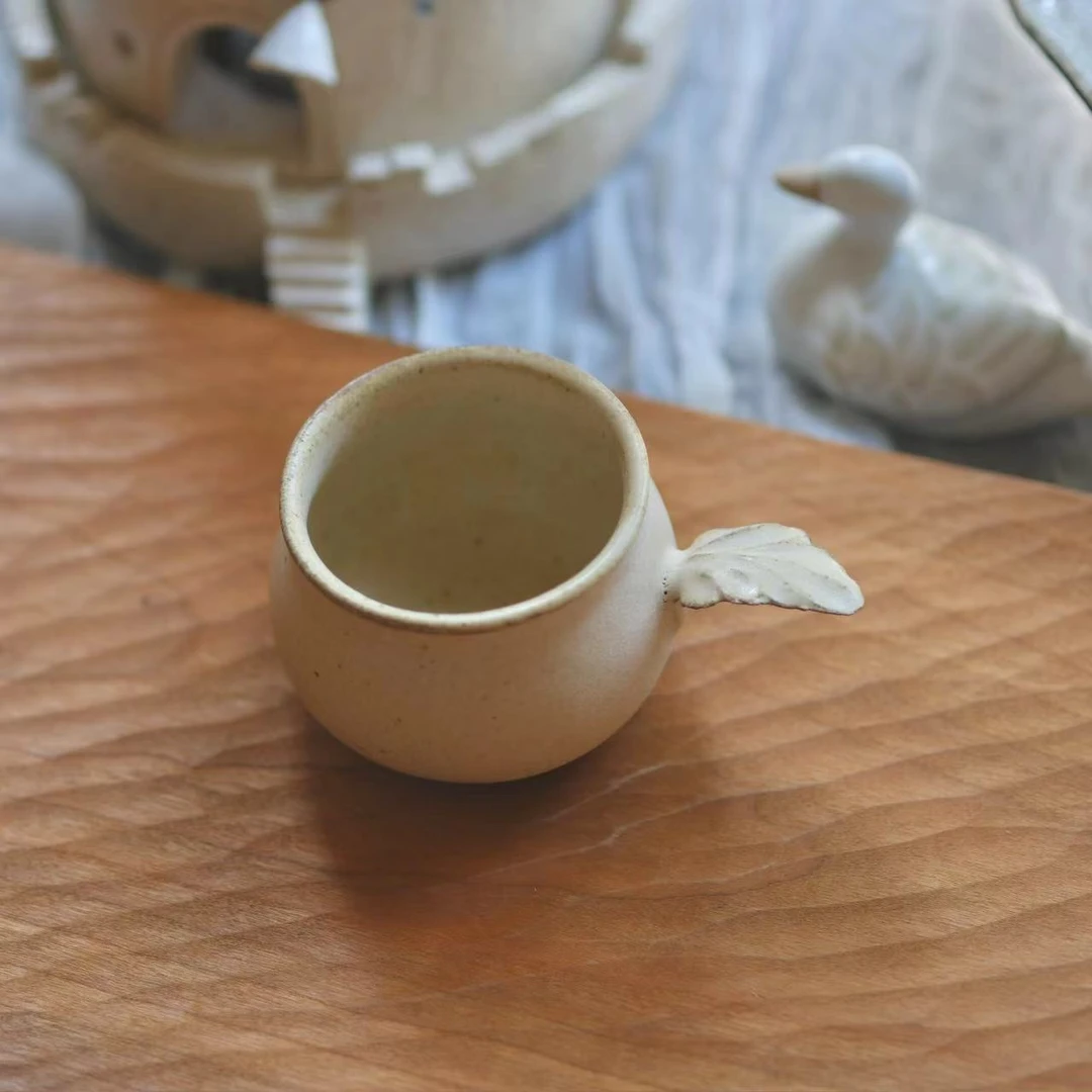 小喜宅 喜小暖小叶杯（浅）