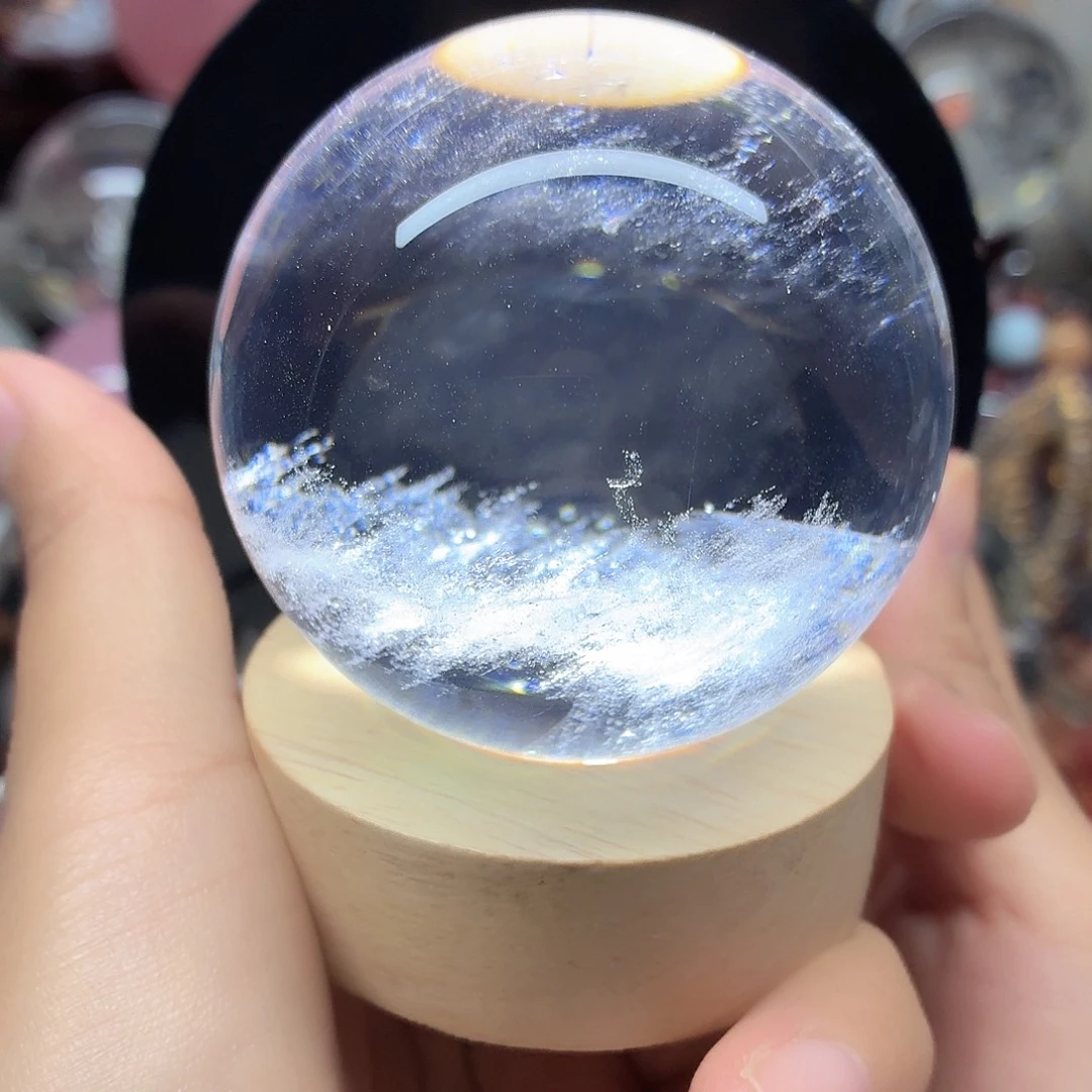 珠宝半成品未镶嵌水晶白水晶6.3