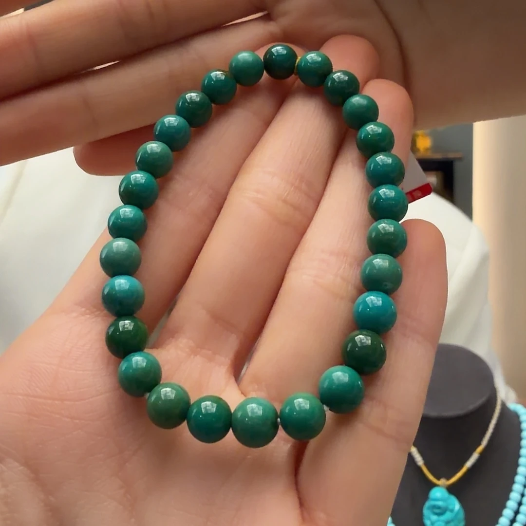 绿松石未镶嵌颈饰