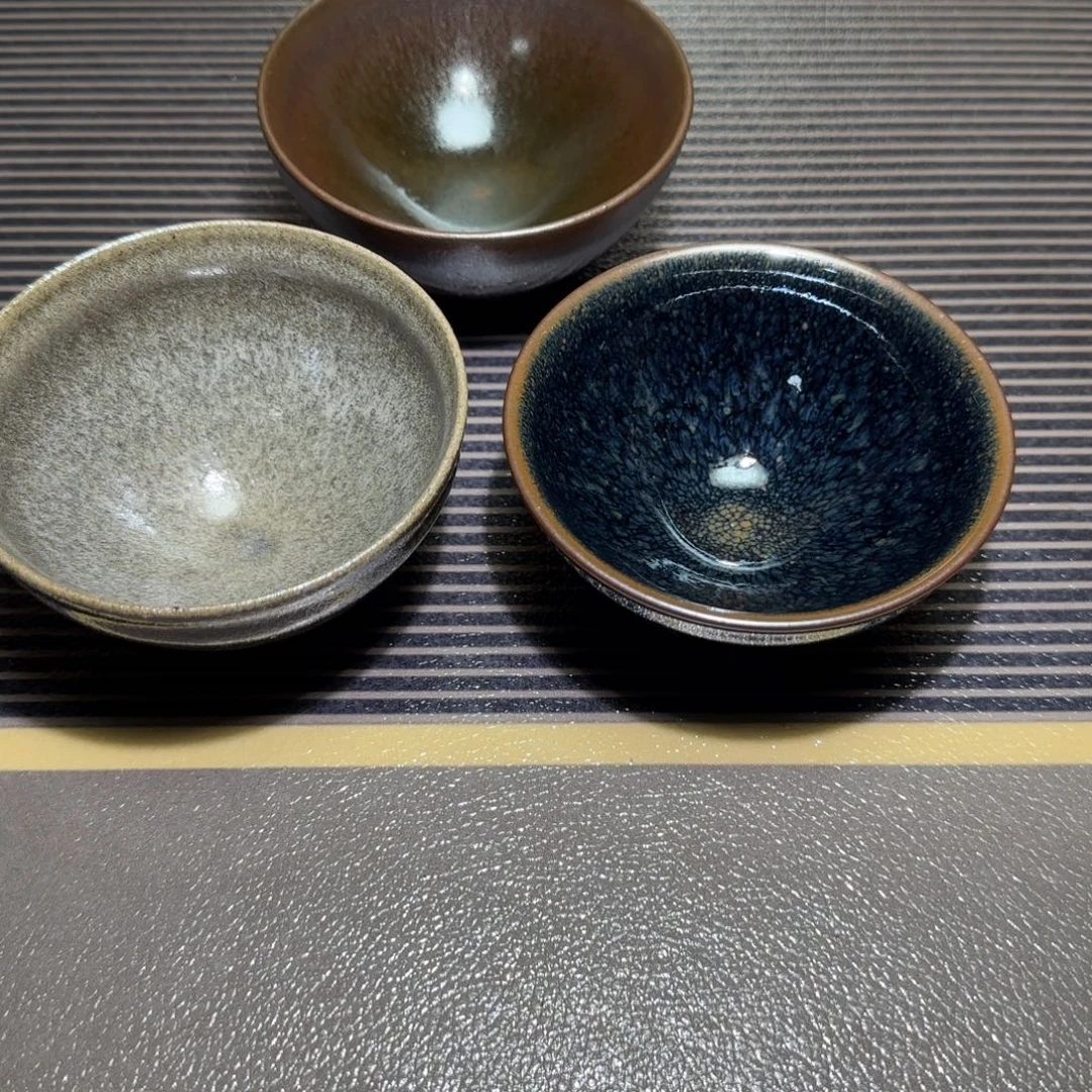 原矿釉柴烧建盏建盏茶器