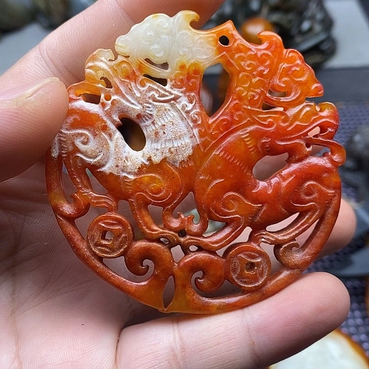 未镶嵌蛇纹石玉颈饰