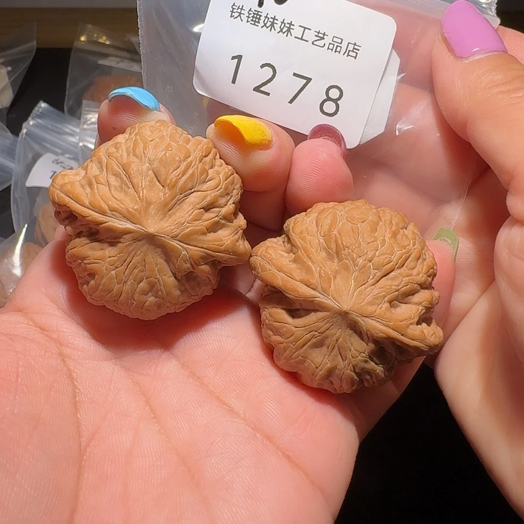 把件文玩核桃铁锤40