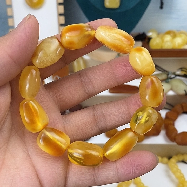 未镶嵌蜜蜡手串手串14
