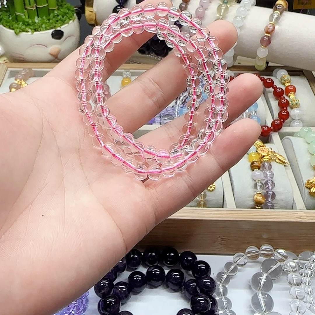 未镶嵌水晶手链水晶