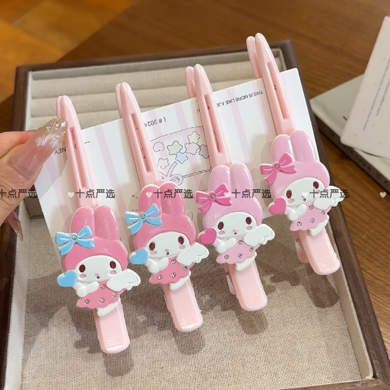 新款闪钻美乐蒂刘海夹可爱少女心甜美发夹发饰碎发夹侧边刘海夹女