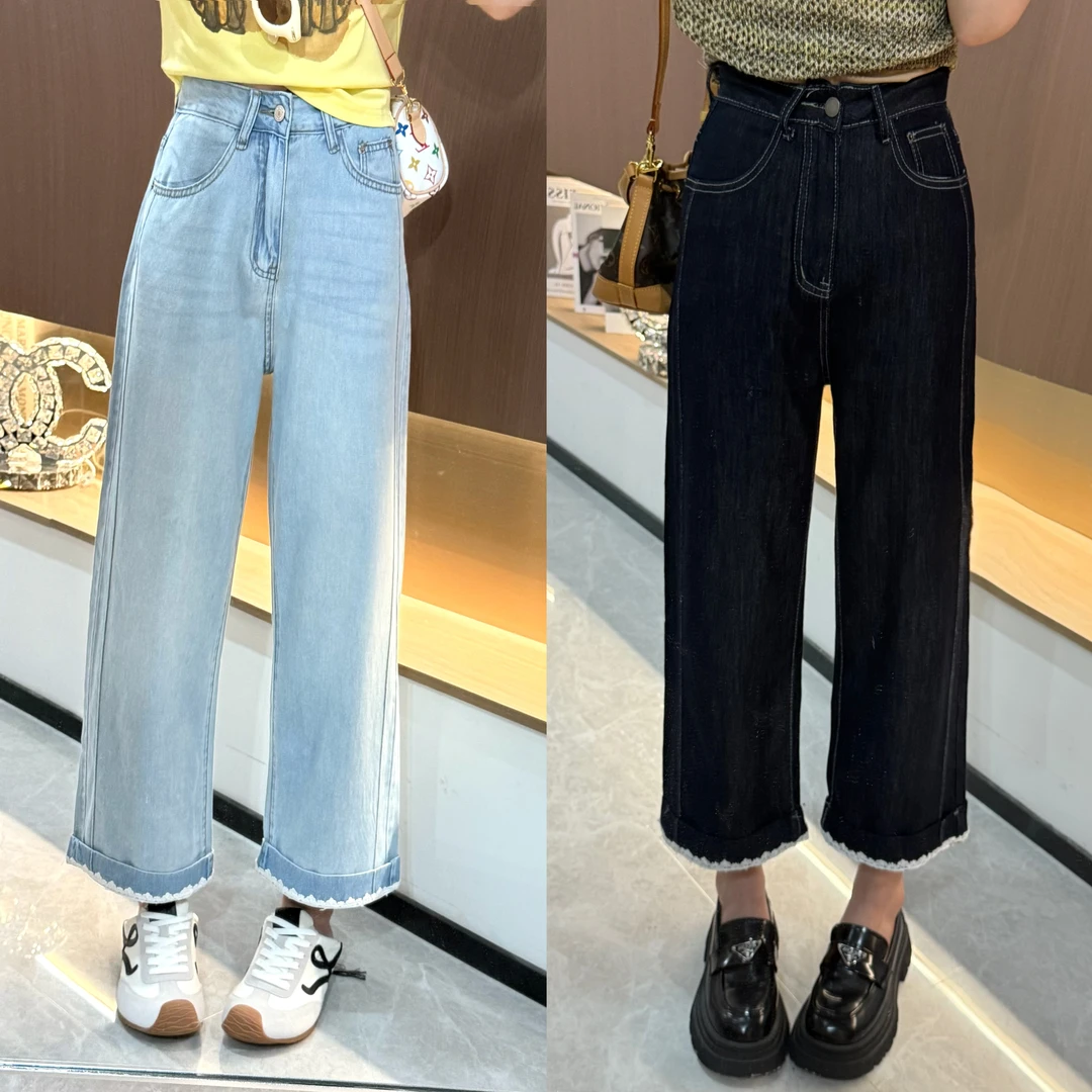 【九分蕾裤】丸子璐春夏季新款时尚休闲牛仔裤预WZLC5NZK3392A