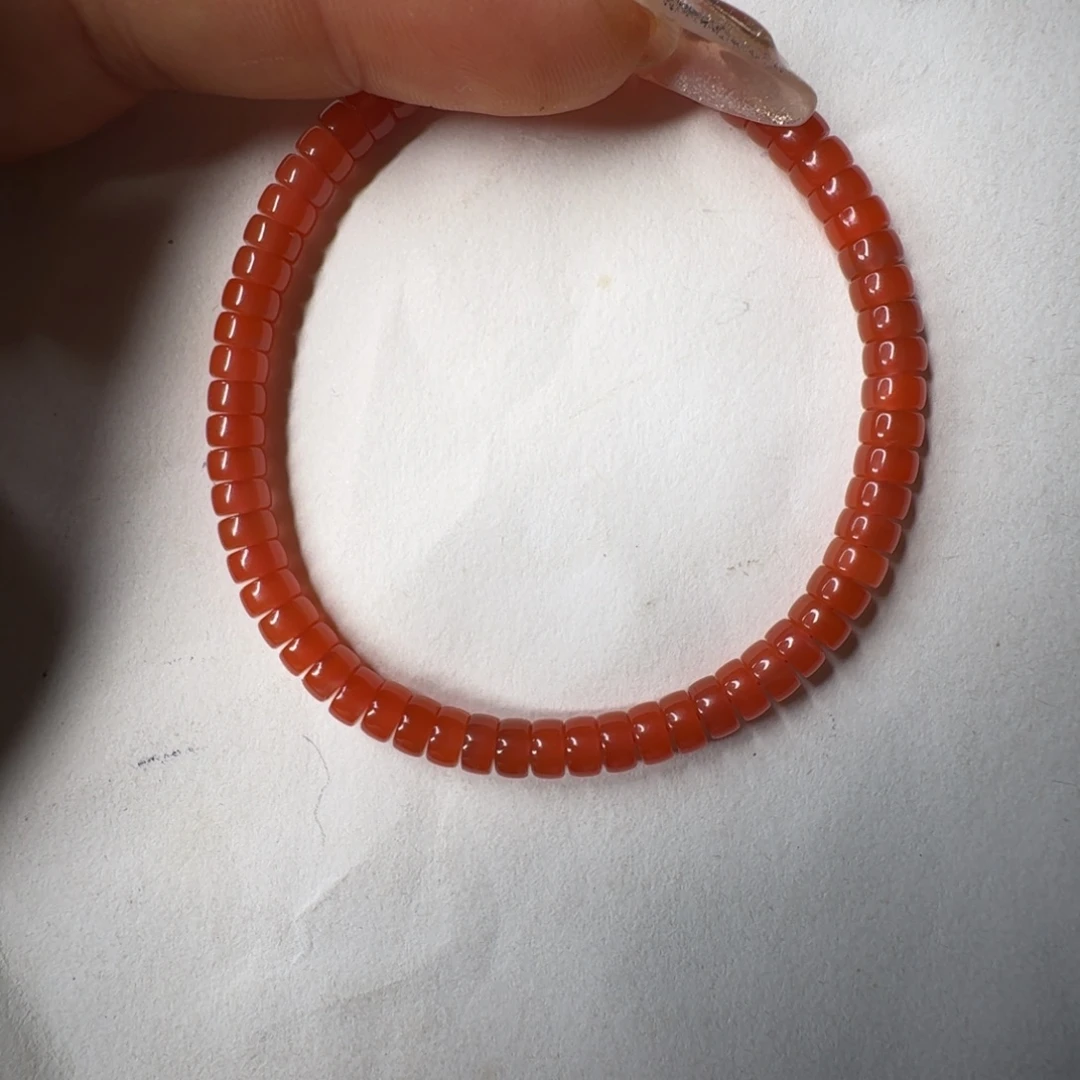 南红玛瑙未镶嵌手串