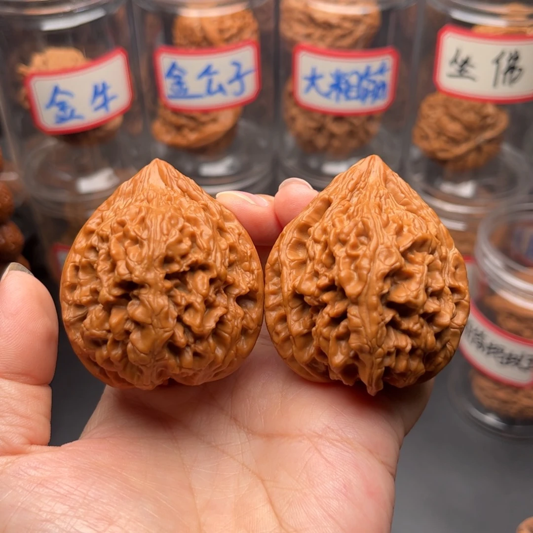 把件文玩核桃45老树大沽石