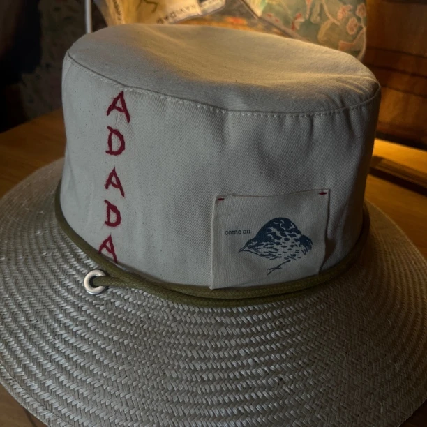 阿耷原创  小众刺绣帽子