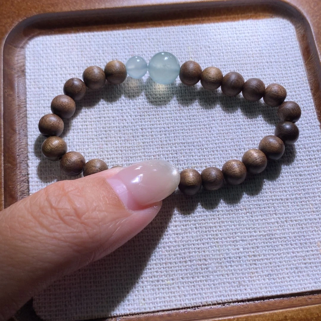 翡翠散珠特价蓝绿葫芦卡6-9.2