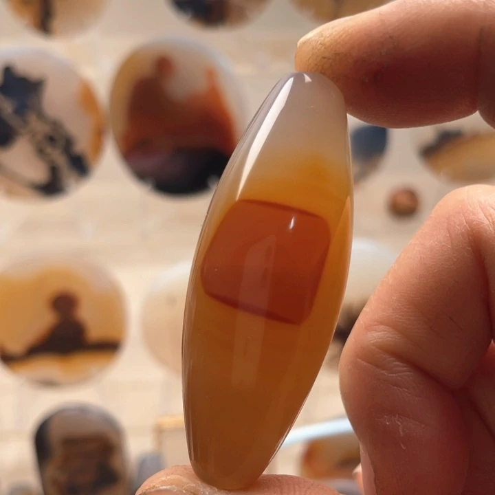 未镶嵌吊坠(不含链)玛瑙/玉髓