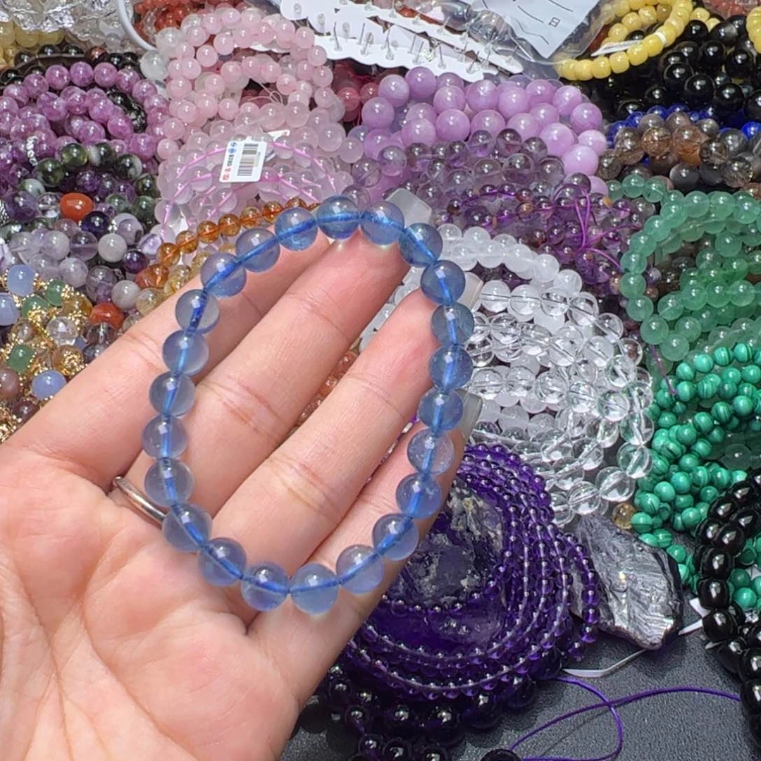 海蓝宝石手链未镶嵌追***水多样性