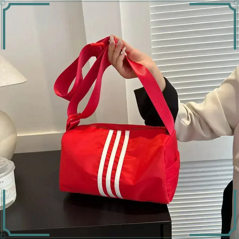 小众吐司包休闲新款时尚HFZW运动健身包短途旅行枕头休闲宽【咪旺】