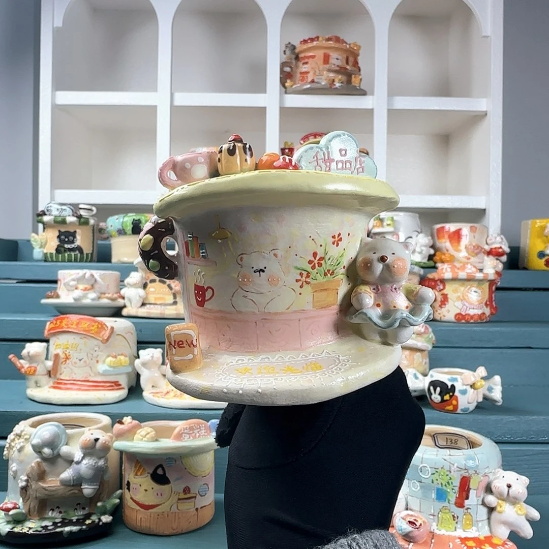 红陶加**?多肉花盆1234