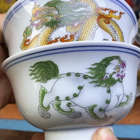 景德镇陶瓷藏式茶碗