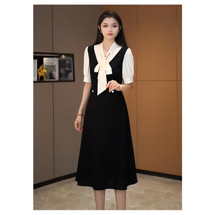 【咔尔丽丝】夏季高端大码显瘦 6547气质时尚百搭女装连衣裙