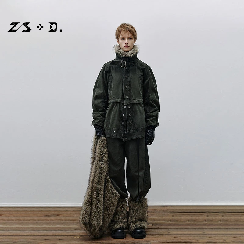 Z/S+D.「绒光工装筑」高质设计感工装耐磨鹅绒服961A584Z