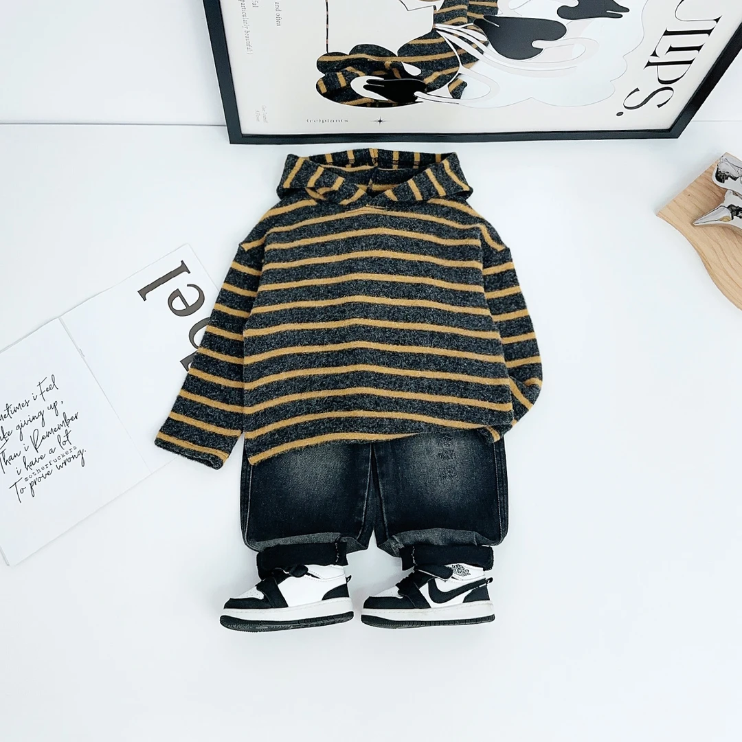 儿童卫衣长袖2025新款秋装男童秋季上衣宝宝 HZ25836悠悠童话童装