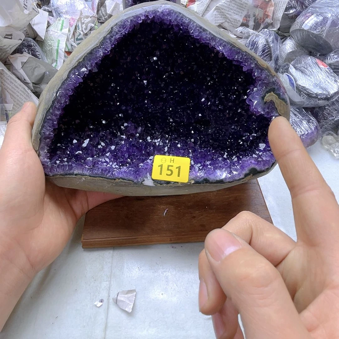 紫晶大型摆件（非配饰）未镶嵌