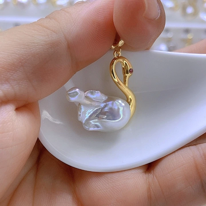 淡水珍珠未镶嵌颈饰75