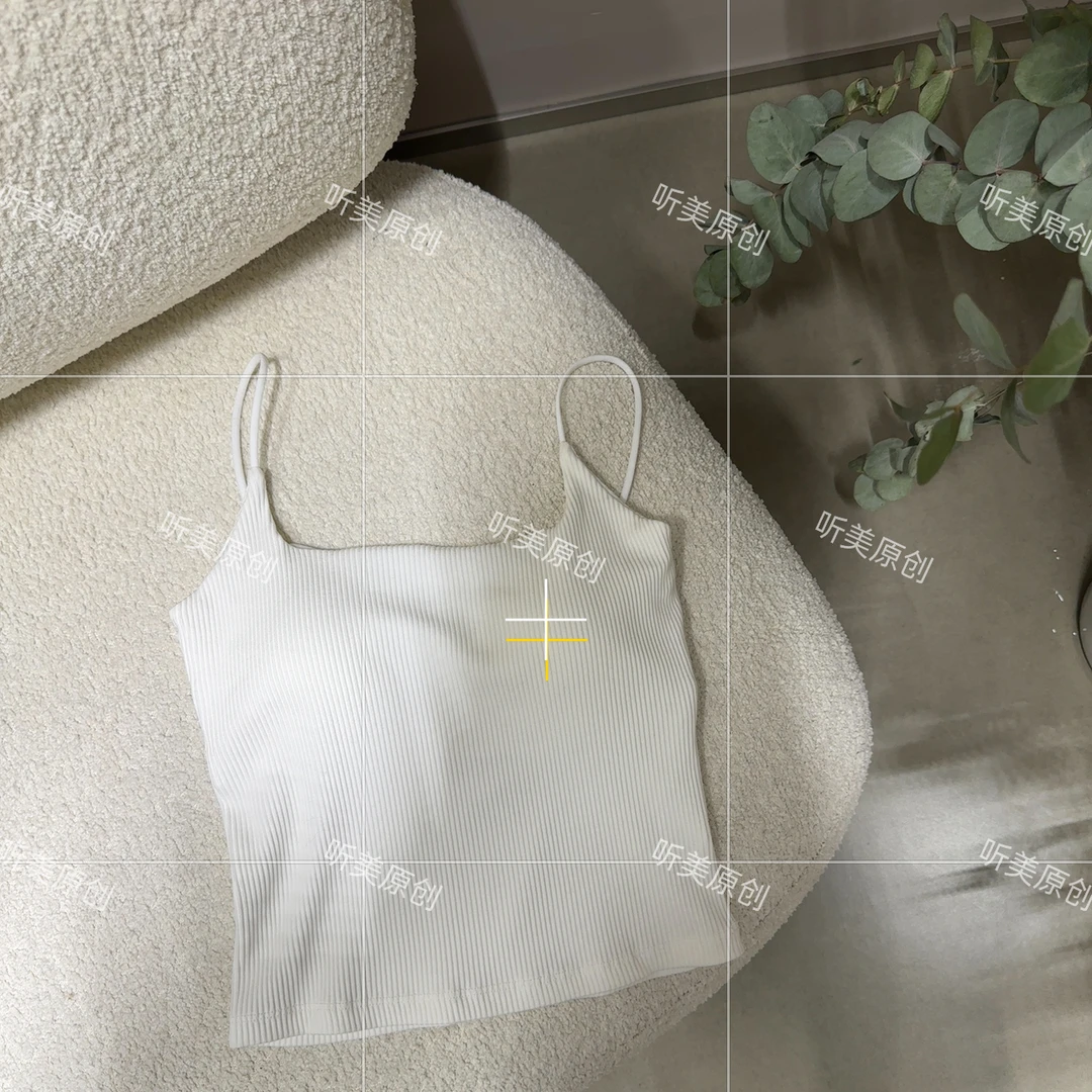 【媚儿推荐】方领美背吊带