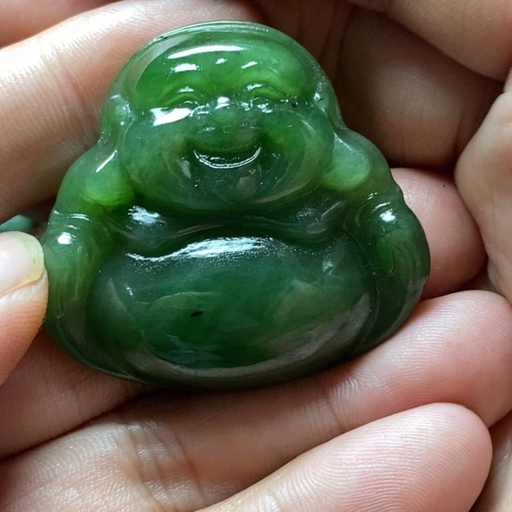 和田玉（碧玉）未镶嵌挂件