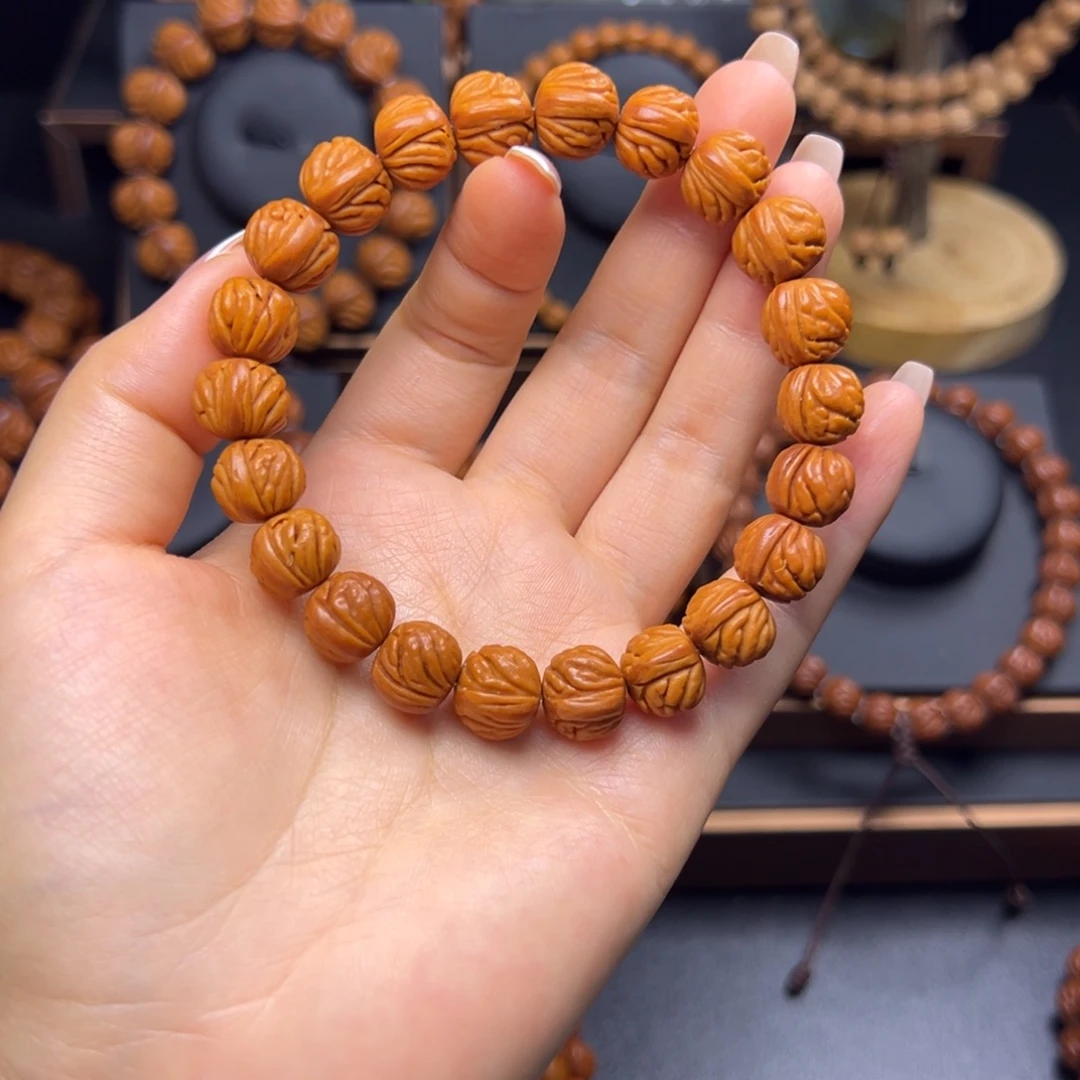 手串桃核火龙纹12手串