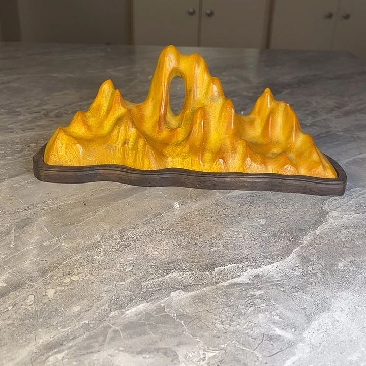 用***7奇石茶宠鱼缸文房摆件