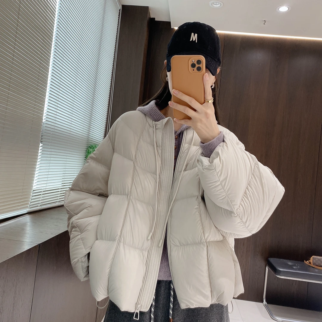 IMFLY金小金自制女装 90鸭绒羽绒服DYW10009韩系纯色防寒面包服