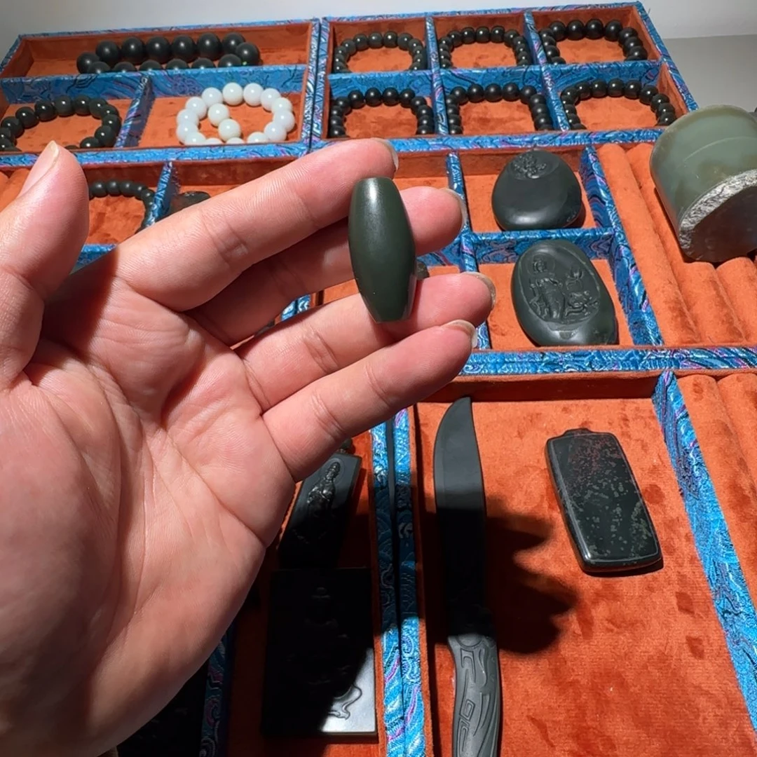 發***️和田玉（糖玉）未镶嵌手链