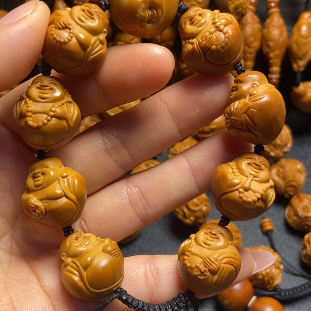 【闪购商品】手串/手链橄榄核灯泡弥勒