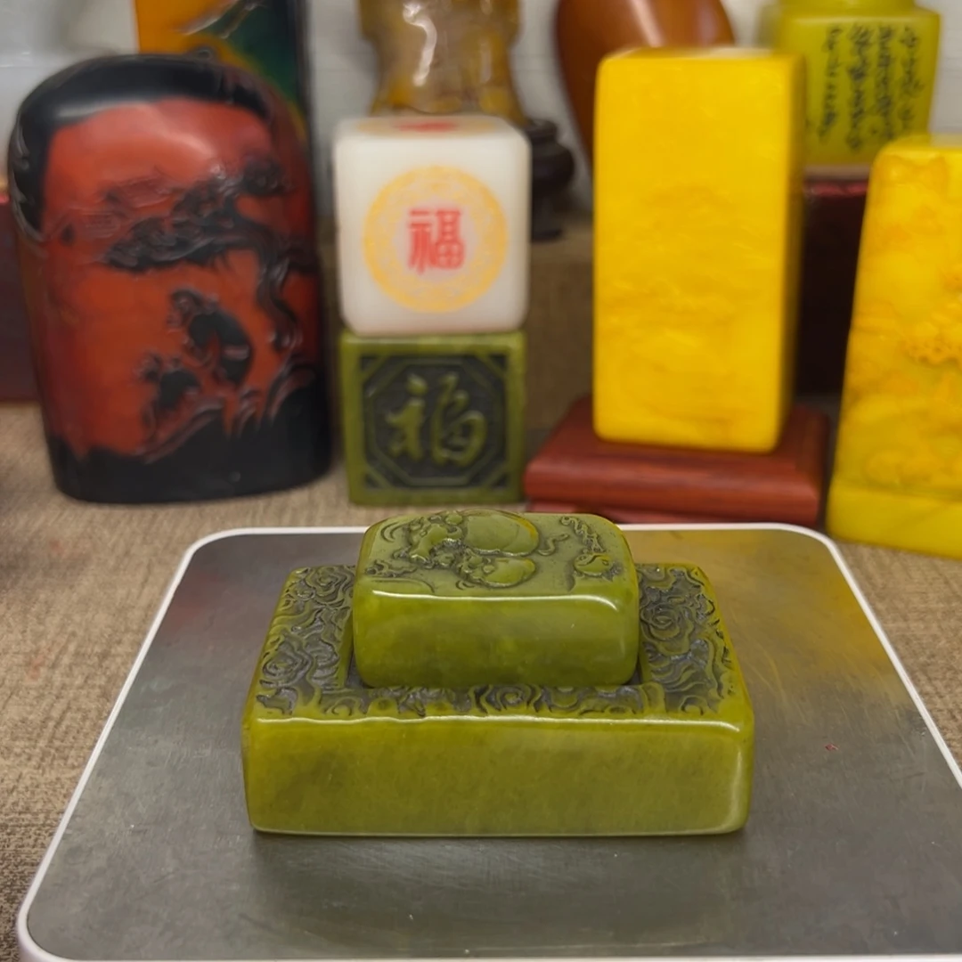 寿山石印石精品印章