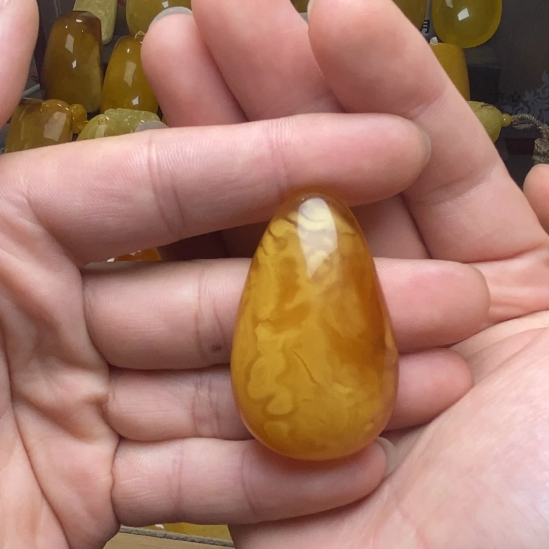 琥珀未镶嵌裸石蜜蜡