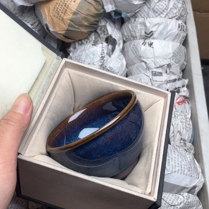 茶盏建窑建盏主人杯