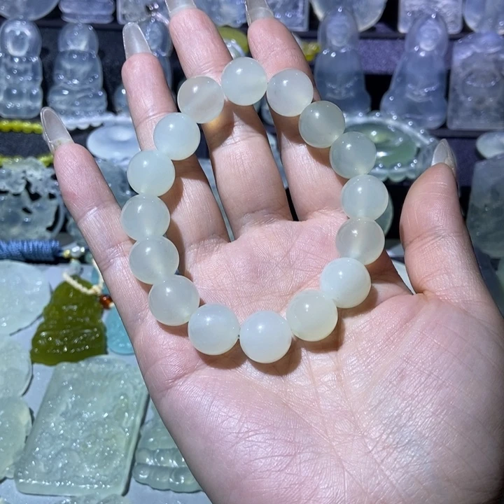 冬***九岫玉未镶嵌手串手串