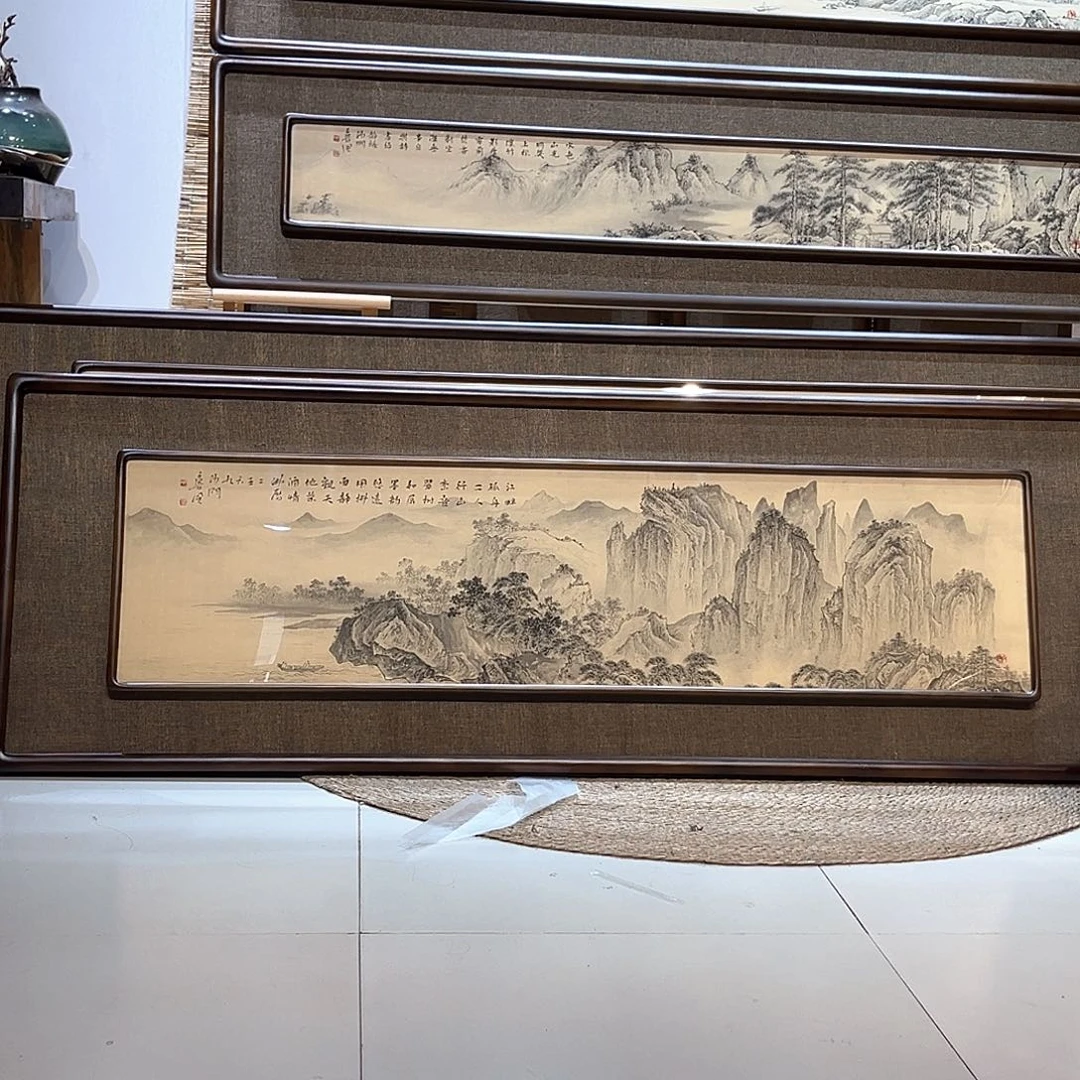 飞***1国画亲笔手绘作品入选