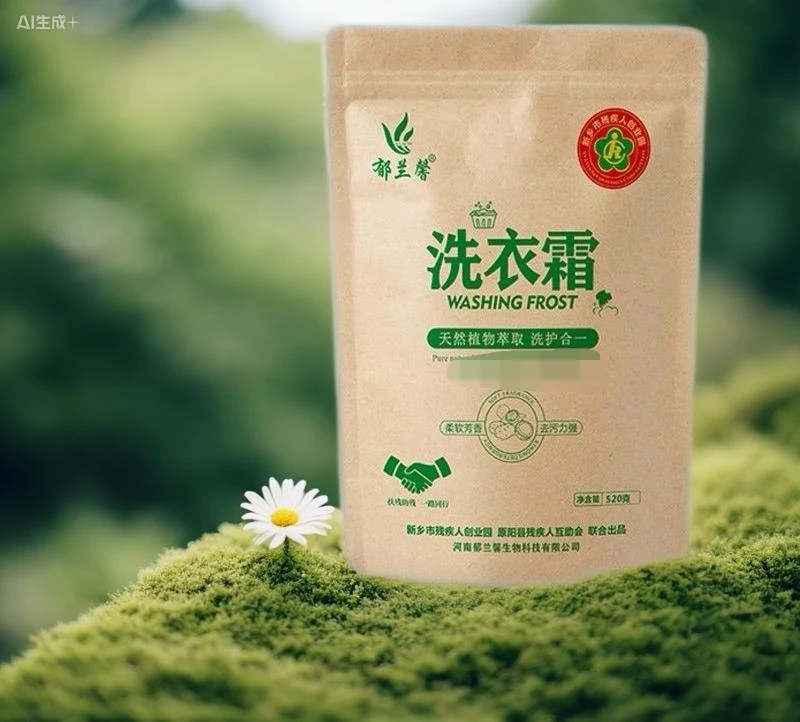 郁兰馨亲肤草本提取强效除菌除螨低泡速溶家用无碱椰子油洗衣液