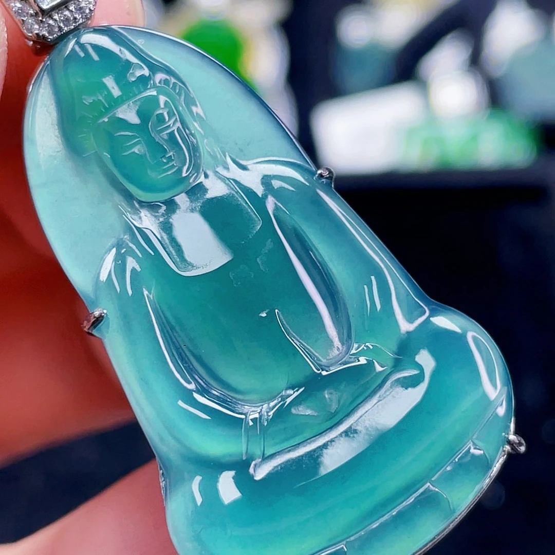 翡翠未镶嵌颈饰868