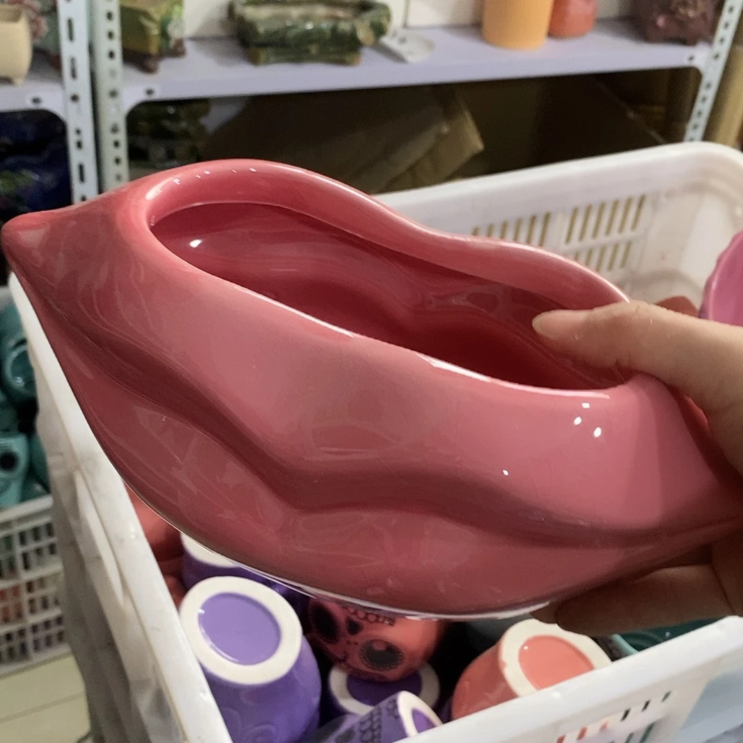 杯子陶陶盆有孔 瑕疵介意勿拍