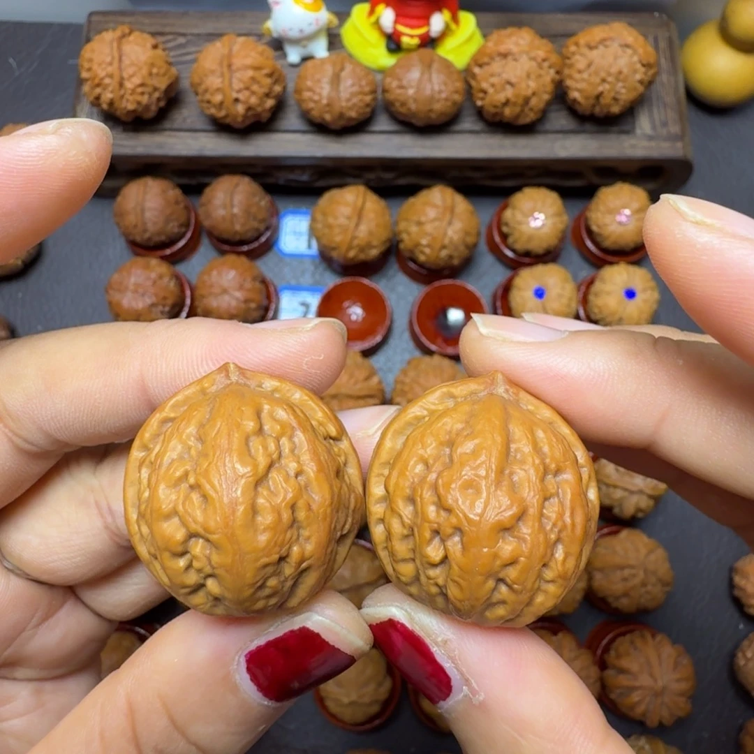 把件文玩核桃30尺全品佛肚029