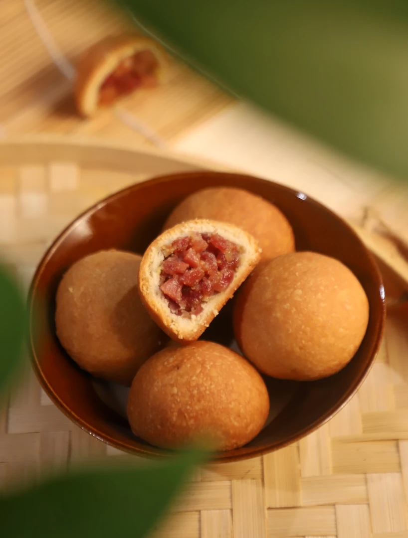 贵州盛意老师傅月饼火腿月饼老省医师傅制作的月饼